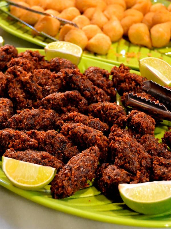 Kibe, Brazil street food