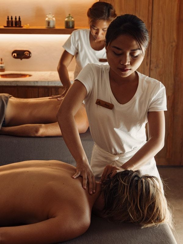 a blind massage at Asa Maia, Bali