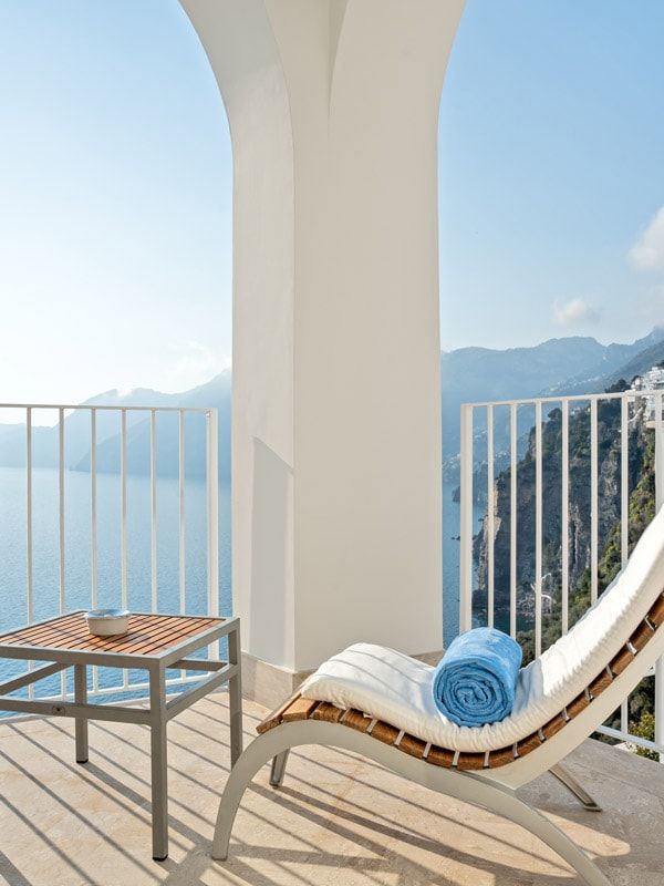 sea views from the balcony at Casa Angelina