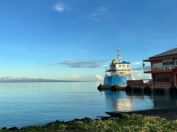 Ferry to Savai'i, Samoa