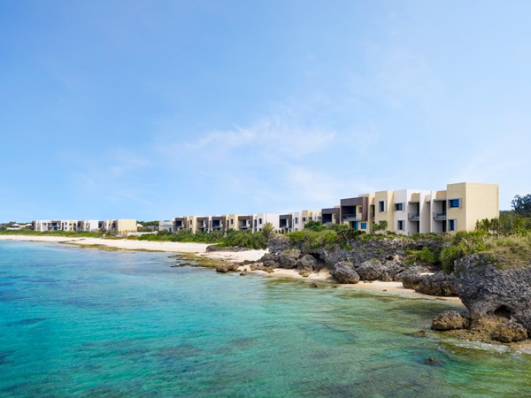a seaside accommodation at Hoshinoya, Okinawa, Japan