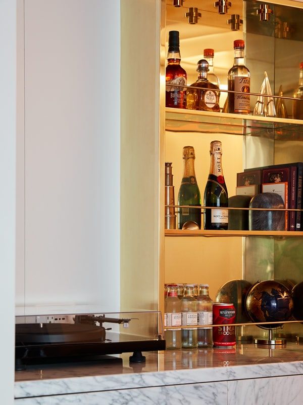 a mini bar with free-flowing drinks, Virgin Voyages’ Resilient Lady