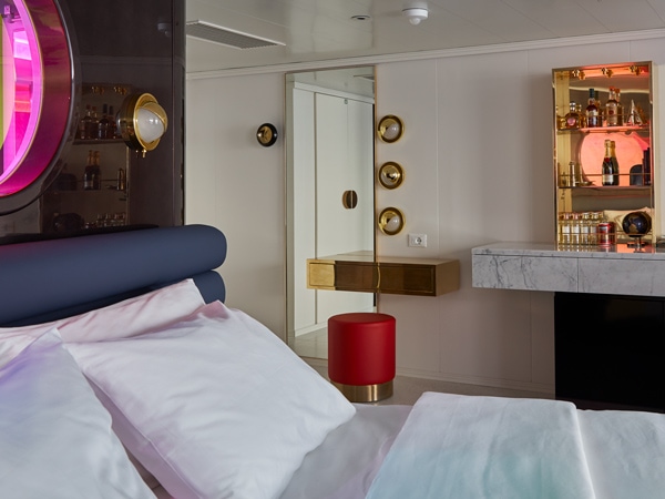 a suite with a peekaboo window, Virgin Voyages’ Resilient Lady
