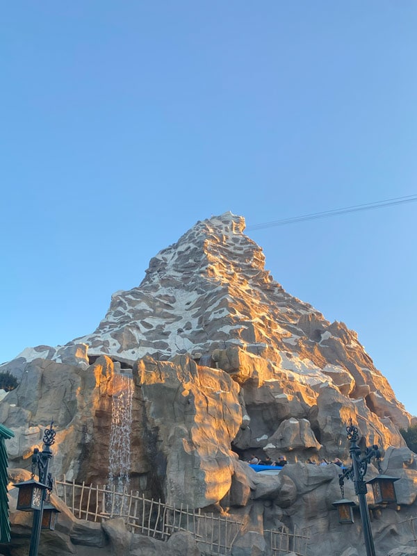 Matterhorn Mountain in Disneyland Park