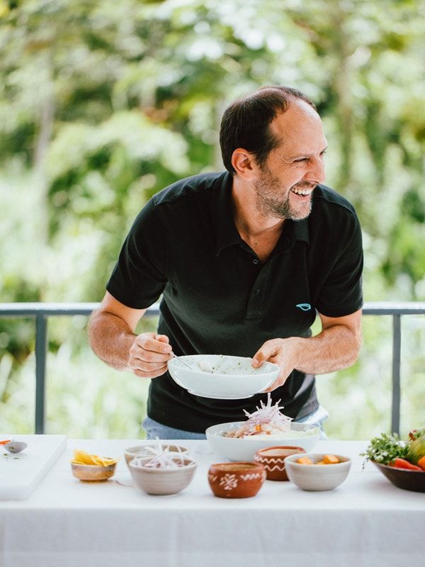 Chef Pedro Miguel Schiaffino for AquaExpeditions