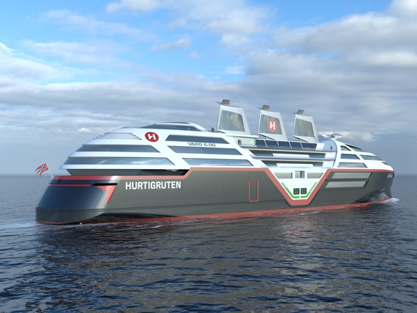 Hurtigruten Sea Zero Concept Visualisation