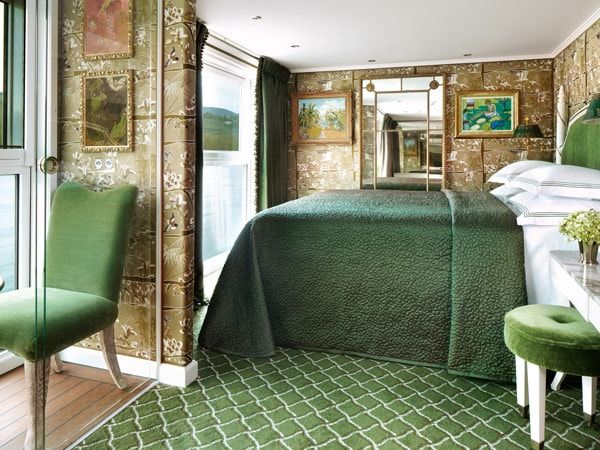 an elegant suite at Uniworld SS Catherine