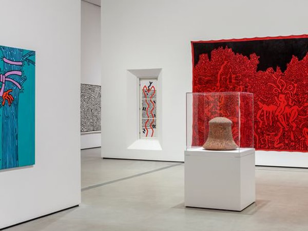 the artworks of Keith Haring in LA