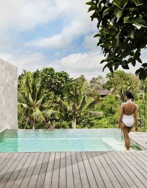a garden pool villa at COMO Uma Ubud