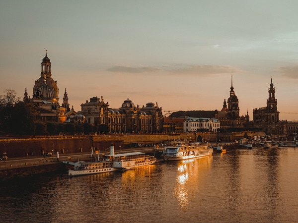 the lovely town of Dresden, Berlin, Germany