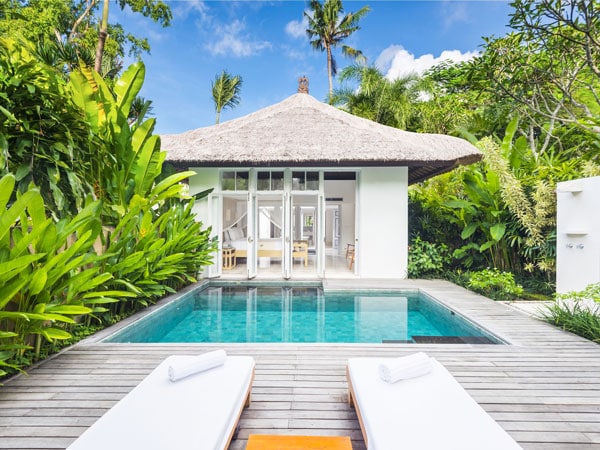 a garden pool villa at COMO Uma Ubud