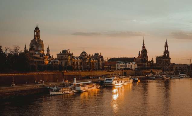the lovely town of Dresden, Berlin, Germany