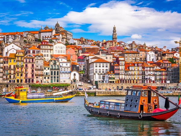 the old town of Porto