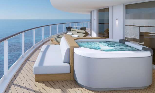 Norwegian Prima Suites and Staterooms