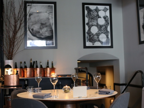 the dining room at Sons & Daughters, San Francisco
