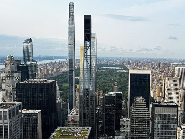 Top Of The Rock view of Central Park