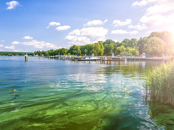an inland lake at Wannsee, Berlin