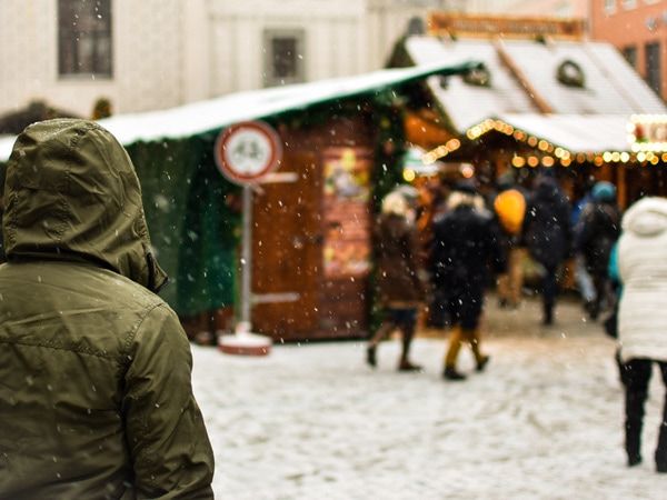 winter at Baden Baden Christmas market