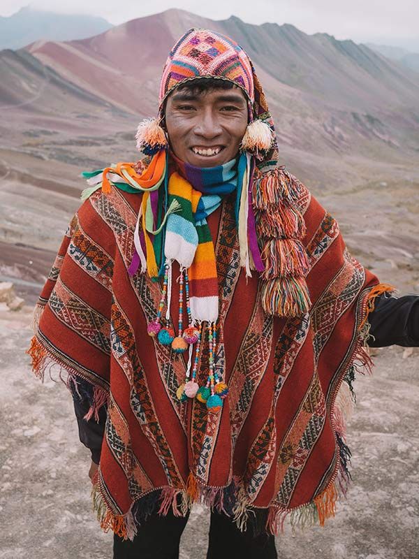 local at Rainbow Mountains