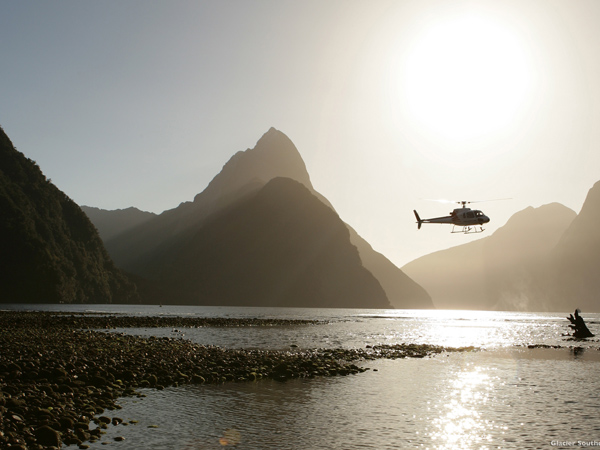 Milford Sound Fiordland Glacier Southern Lakes Helicopters
