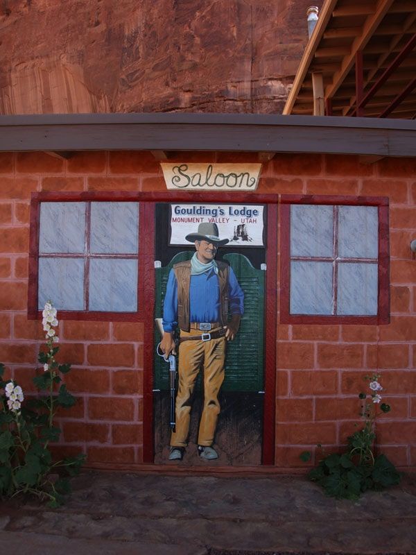 John Wayne Saloon at Goulding's Lodge and Museum
