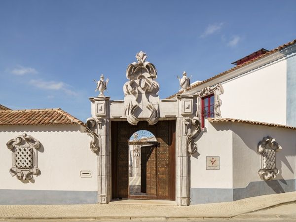 the exterior of Vermelho Melides, Alentejo, Portugal