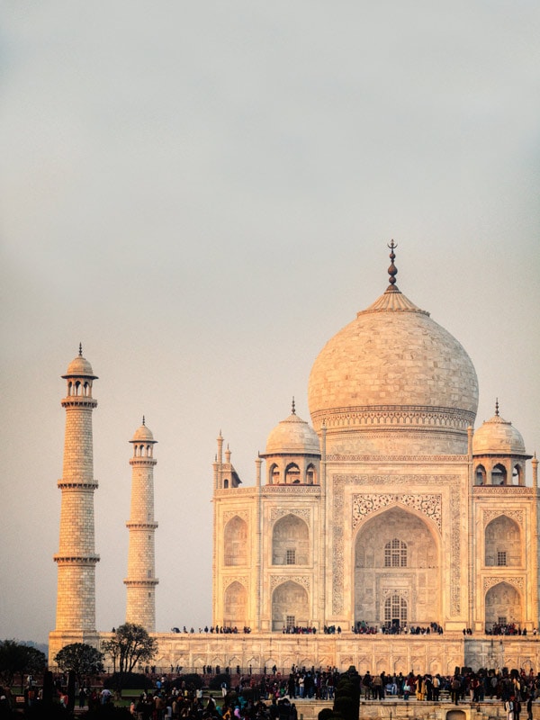 The Taj Mahal in Agra, India