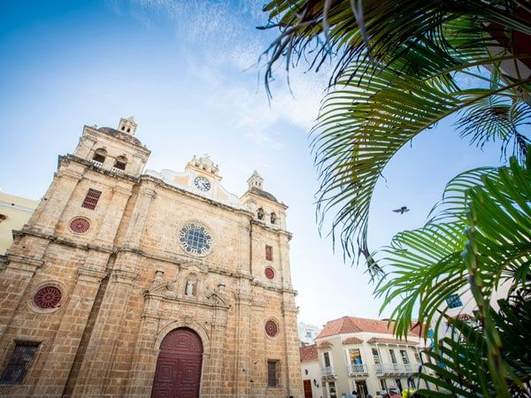 The Cathedral of San Pedro in Cartagena