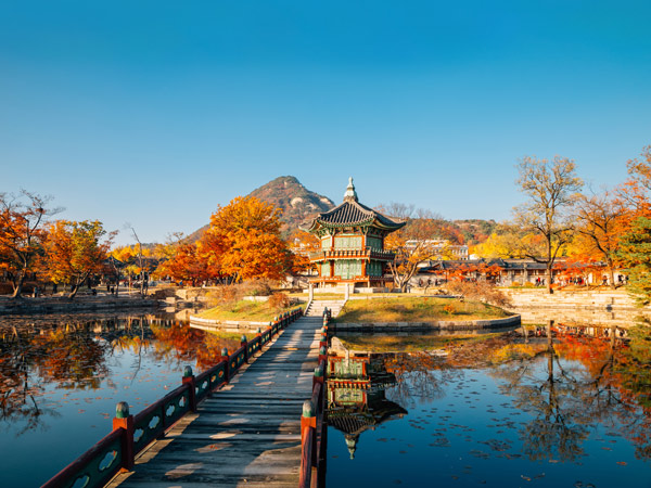 Gyeongbokgung Palace in autumn