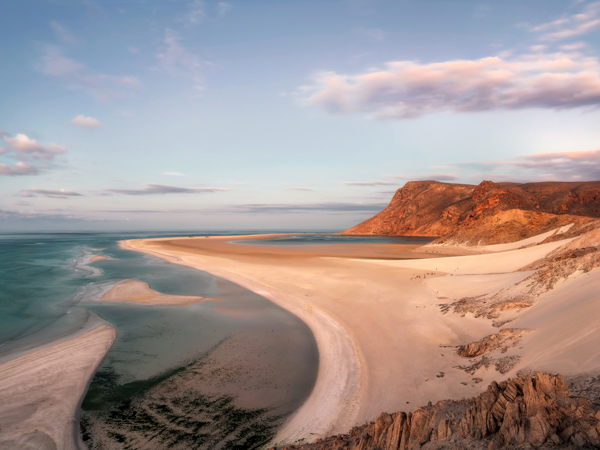 the Detwah Lagoon at the western tip of Socotra, Yemen