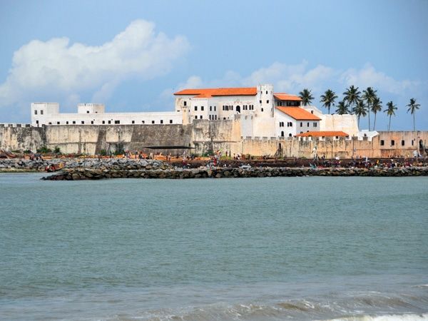 Elmina Castle in southern Cape Coast, Ghana