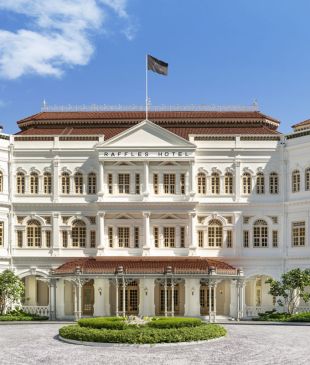 Raffles Singapore is a contemporary hideaway in the Garden City