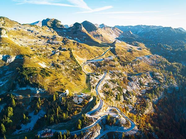  Loser Panoramastraße scenic road in Salzkammergut area