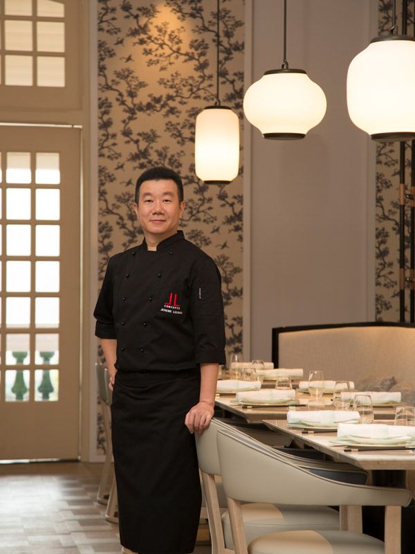 Maste Chef Jereme Leung at Chineserestaurant yì