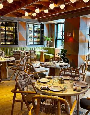 abcV restaurant at Tin Building, New York City
