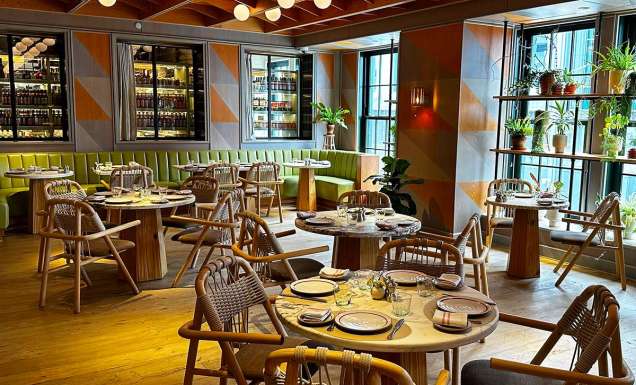 abcV restaurant at Tin Building, New York City