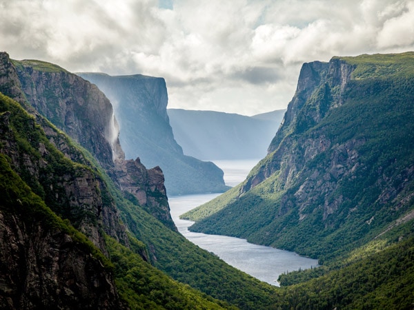 the Western Brook Pond
