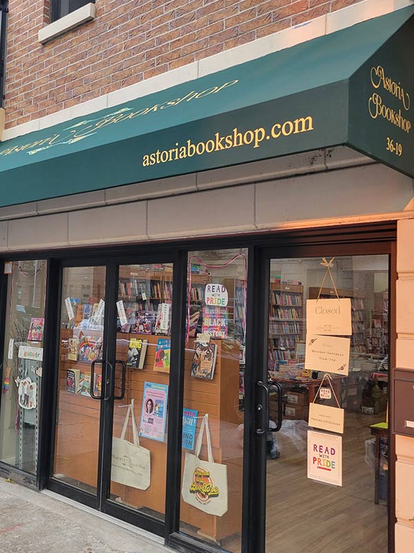 Astoria bookstore, best book stores in New York City