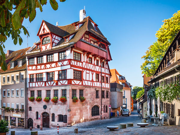 the Albrecht Dürer House in Nuremberg, Germany