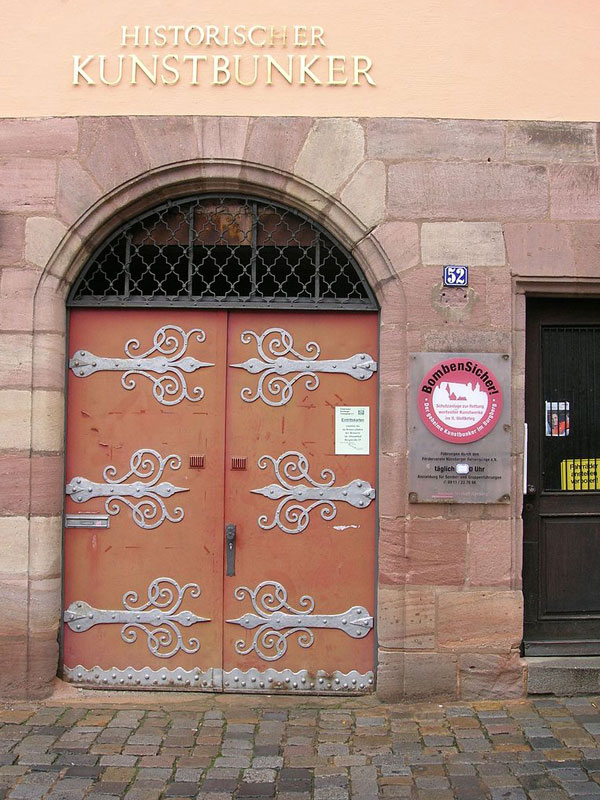 the Kunstbunker or art bunker, Nuremberg
