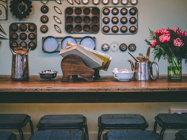 the Lanes Cafe in Brighton