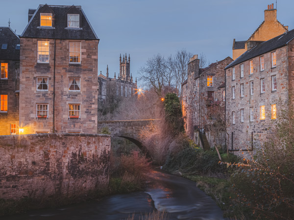 the Dean Village and Water of Leith