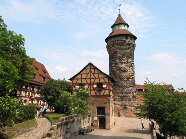 the Imperial Castle in Nuremberg