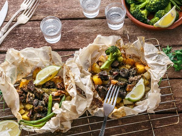 the traditional Greek Lamb Kleftiko
