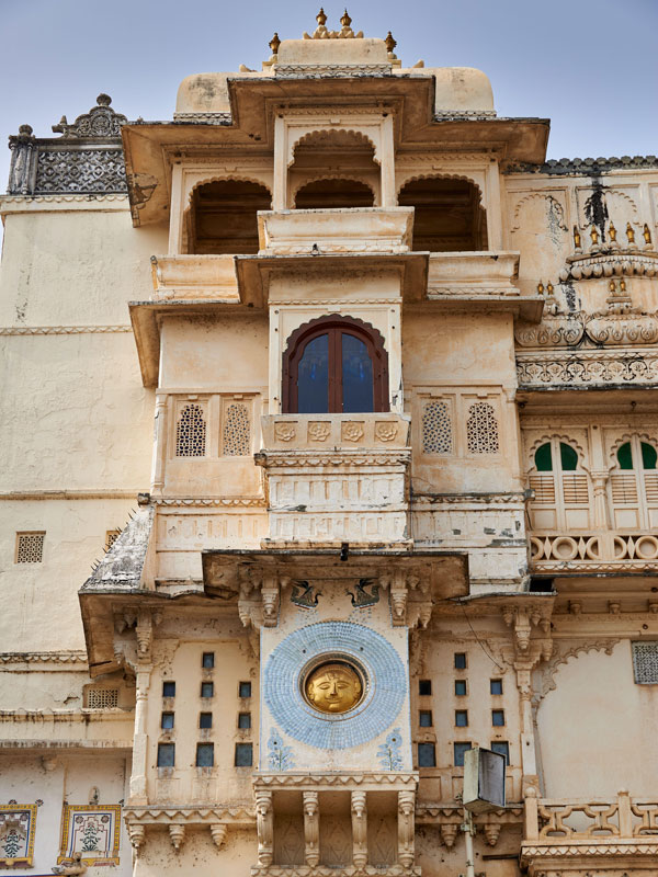 the exterior of Mehrangarh Fort in Jodhpur