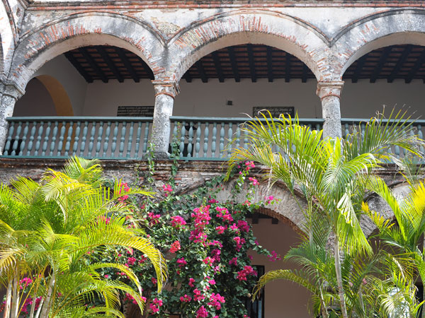 the exterior of Convento de la Popa, Cartagena
