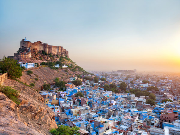 The Blue City and Mehrangarh Fort in Jodhpur