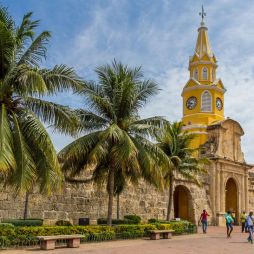 the Torre del Reloj in Cartagena