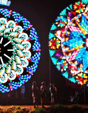 Giant Lantern Festival in Pampanga, Philippines