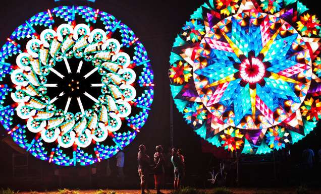 Giant Lantern Festival in Pampanga, Philippines